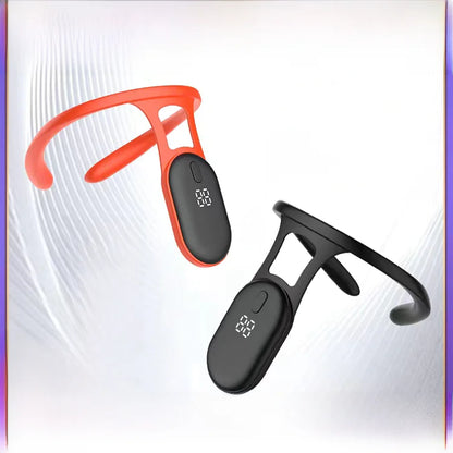 Smart Posture Corrector with LCD Display and Vibration