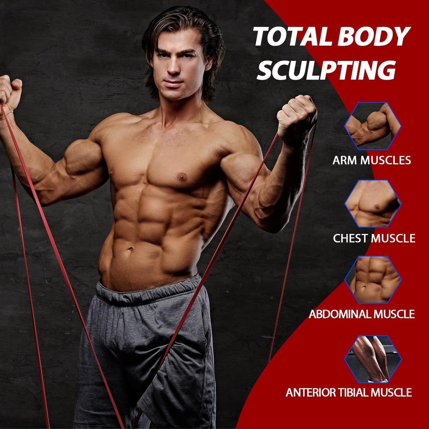 Pull Up Bands Resistance Bands Pull Up Assistance Bands Resistance Band Set Exercise Workout Bands for Working Out Body Stretching Physical Therapy Muscle Training