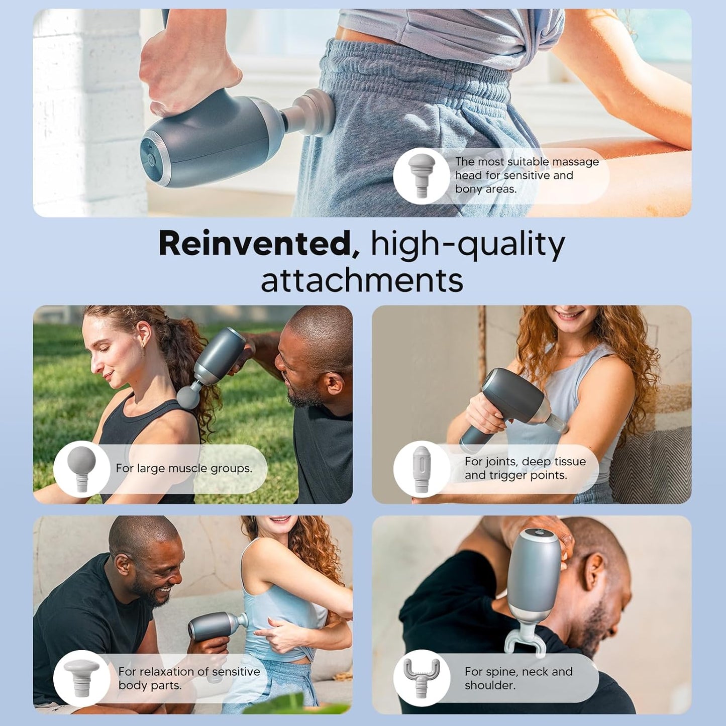 arboleaf Massage Gun Deep Tissue Percussion Massage Gun Muscle Massager for Pain Relief Powerful Electric Massage Gun with Case Portable Whole Body - FSA and HSA Eligible