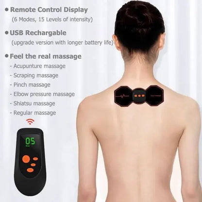 Multi-Functional Neck Massager with Remote Control