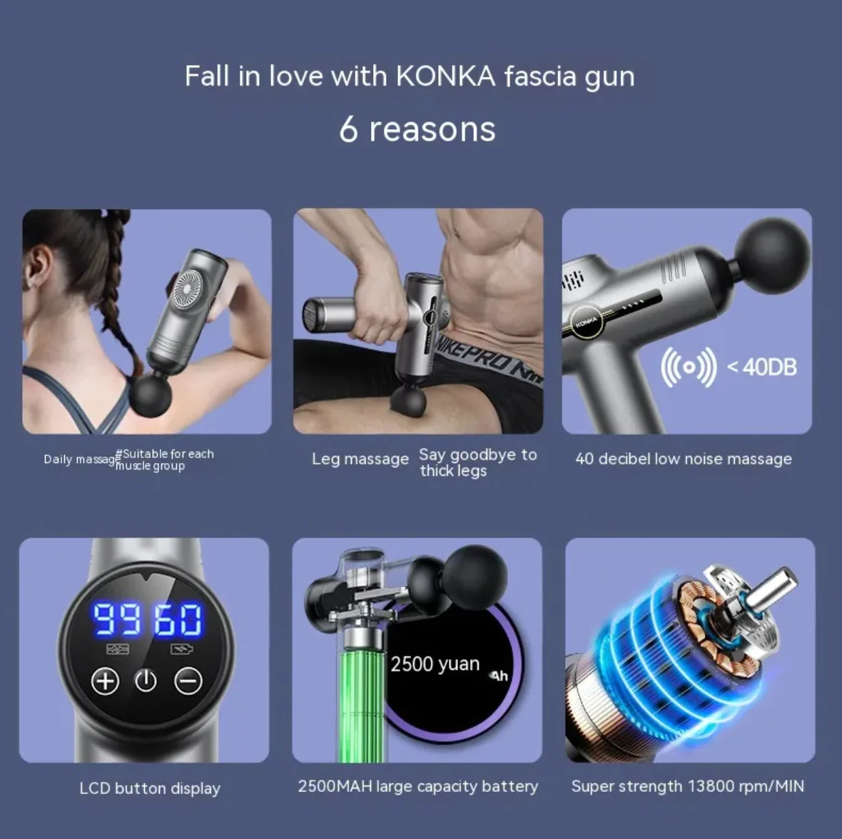 Portable Muscle Massage Gun
