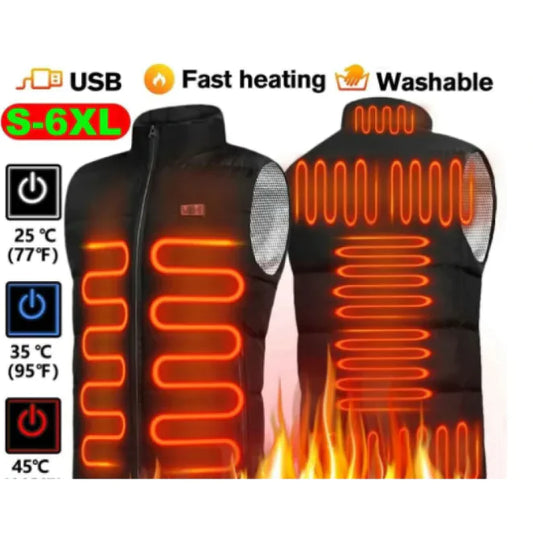 Men's USB Charging Warm Vest